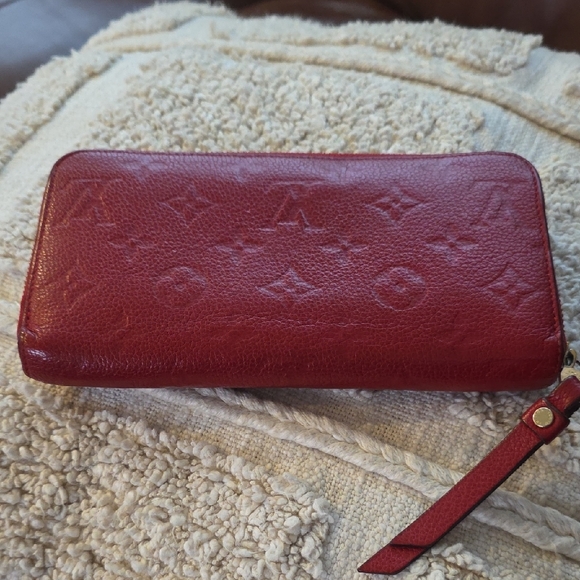 Louis Vuitton Emprient Red Long Wallet - Picture 3 of 15